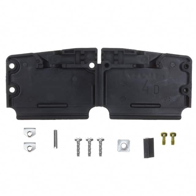 5206478-4 TE Connectivity AMP Connectors  Capots de connecteurs D-Sub en forme de D